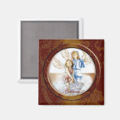 Glaube Angels Magnet (Vorderseite/Rückseite)