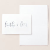 Glaube > Angst Folienkarte (Anzeige)