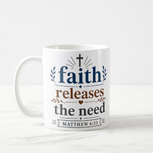 Glaube befreit von der Notwendigkeit Christliche S Kaffeetasse