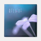 "Glaube" beruhigende Farben, Square Magnet (Vorne)