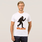 Glaube Bigfoot Sasquatch Yeti T-Shirt (Vorne ganz)