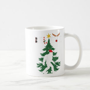 Glaube Bigfoot Sasquatch Yeti Weihnachtsmannmütze Kaffeetasse