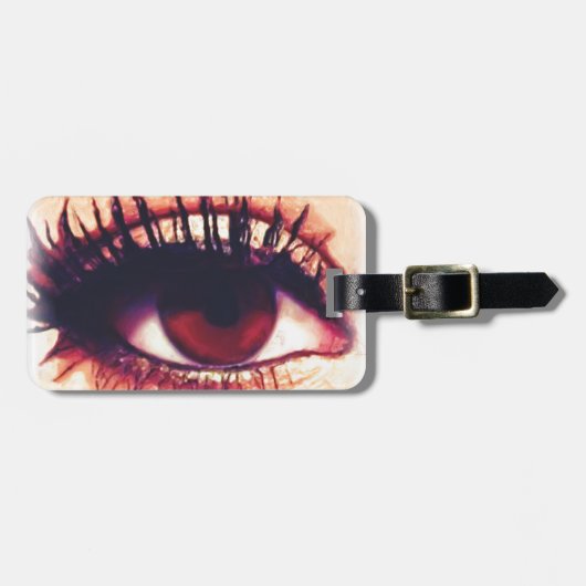 Glaube!-Bleibe Focused_ Gepäckanhänger (Vorderseite horizontal)