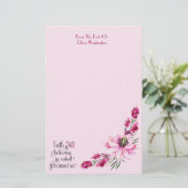 Glaube Briefpapier (Stehend Vorderseite)