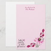 Glaube Briefpapier (Vorne/Hinten)