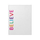 Glaube Bright Notizblock (Rotiert)