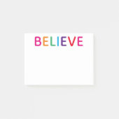 Glaube Bright Post-it Klebezettel (Vorderseite)