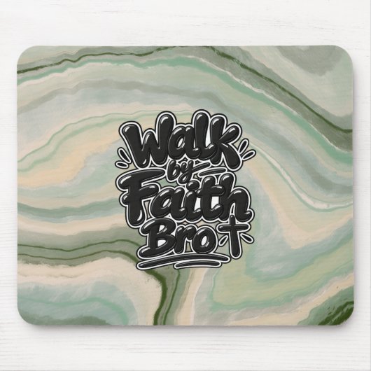 Glaube, Bruder Mousepad (Vorne)