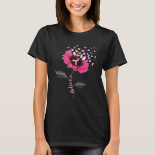 Glaube Brustkrebs-Bewusstsein Pinke Bänder T-Shirt