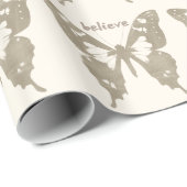 Glaube Butterfly Geschenkpapier (Rolleneckpunkt)