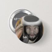Glaube Button (Vorne & Hinten)