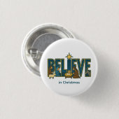 Glaube button (Vorne & Hinten)