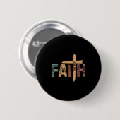 Glaube Christliche Inspirierende Bibelverse Religi Button (Vorne & Hinten)