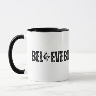 Glaube Christliche Silhouette Offen Mit Glauben Tasse