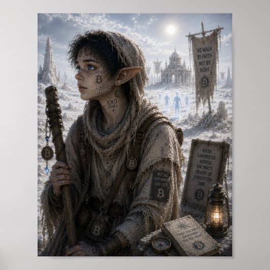 Glaube / Das Pilgerkind / Die weiße Wüste Poster (Vorne)