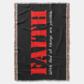 Glaube Decke (Vorderseite Vertikal)