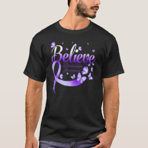 Glaube Demenz-Bewusstseins-Schmetterling T-Shirt