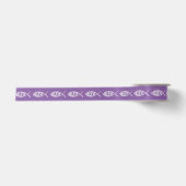 Glaube den Fischlavender Satinband (Vorderseite)