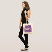 Glaube den Fischlavender Tragetasche (Vorderseite (Model))