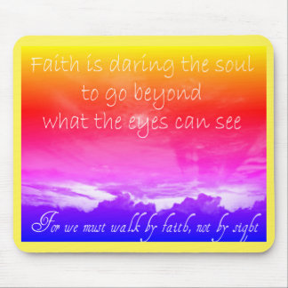 Glaube des Souls Mousepad