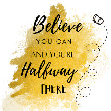 Glaube, du kannst Motivierend Sweatshirt