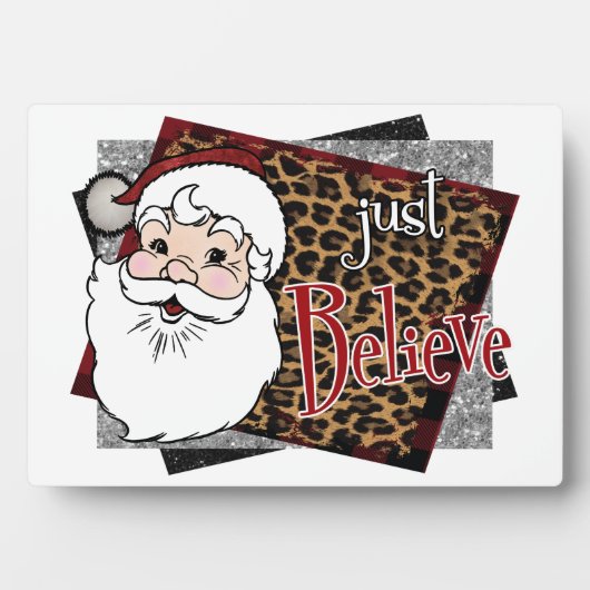 Glaube einfach fotoplatte (Vorderseite)