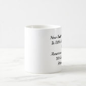 GLAUBE (ENTWERFE DEINEN EIGENEN BECHER) KAFFEETASSE (Mittel)