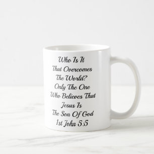 GLAUBE (ENTWERFE DEINEN EIGENEN BECHER) KAFFEETASSE