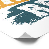 Glaube erreichen erhalten poster (Ecke)