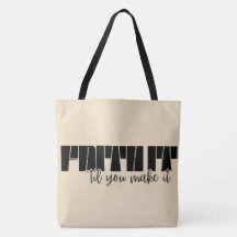 Glaube es, bis du es schaffst