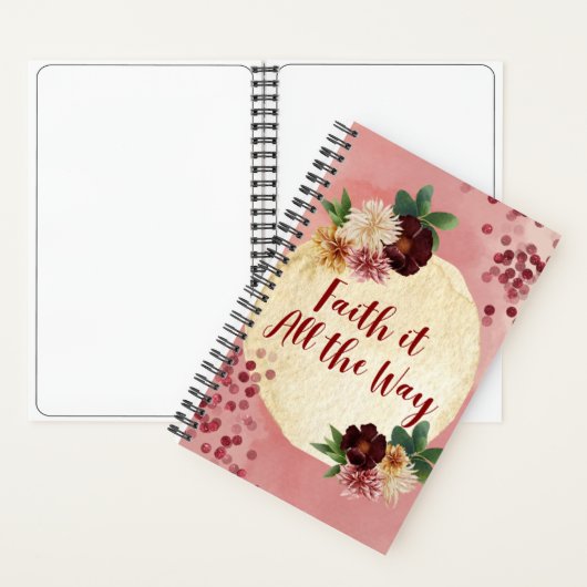 Glaube es den ganzen Weg Notizblock (Innen)