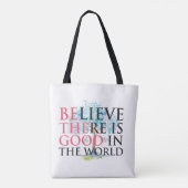 Glaube, es gibt eine gute Tasche (Rückseite)