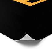 Glaube. Es ist leichter als nachzudenken. Poster (Ecke)