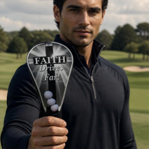 Glaube fährt weit golf headcover