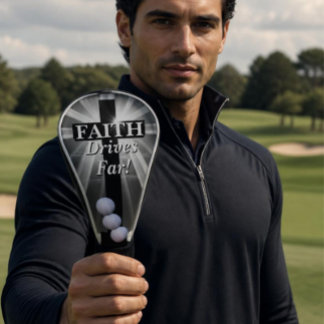 Glaube fährt weit golf headcover