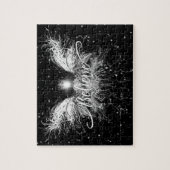 Glaube Fairy Starlight Fantasy Black Puzzle (Vertikal)