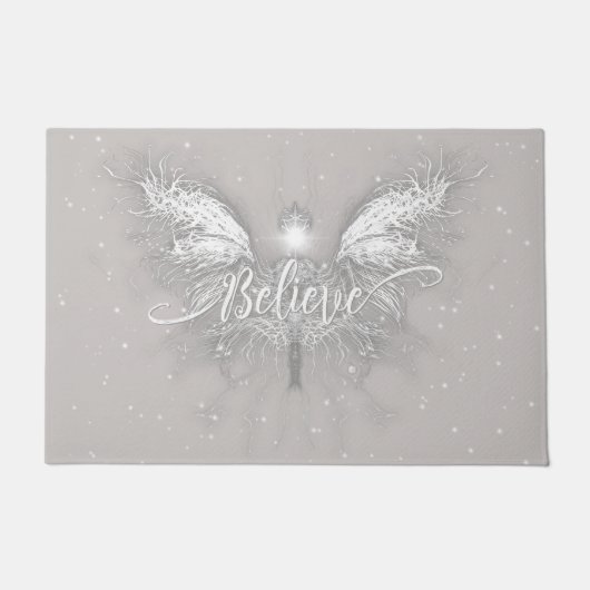 Glaube Fairy Starlight Fantasy Fußmatte (Vorderseite)