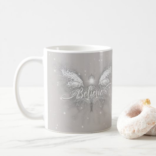 Glaube Fairy Starlight Fantasy Kaffeetasse (Mit Donut)