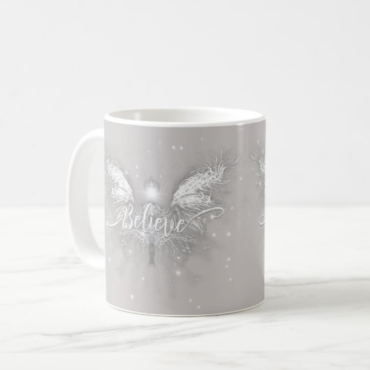 Glaube Fairy Starlight Fantasy Kaffeetasse (Vorderseite Links)