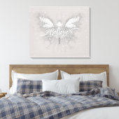 Glaube Fairy Starlight Fantasy Leinwanddruck (Insitu (Schlafzimmer))