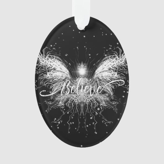 Glaube Fairy Starlight Fantasy Ornament (Vorderseite)