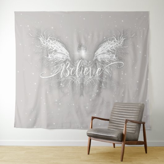 Glaube Fairy Starlight Fantasy Wandteppich (Beispiel (Horizontal))