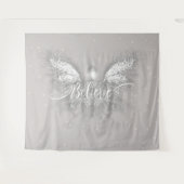 Glaube Fairy Starlight Fantasy Wandteppich (Vorderseite (Horizontal))