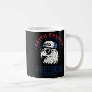 Glaube Familie Dom Weißkopfseeadler Patriotische J Kaffeetasse