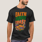 Glaube, Familie, Fest - Ephesianer 5:20 T-Shirt (Vorderseite)