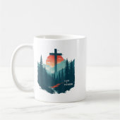Glaube & Fitness Christlich - Workout Motivation Kaffeetasse (Links)