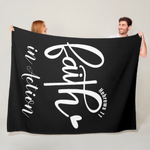Glaube - Fleece-Decke, 150cm x 200cm Fleecedecke