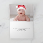 Glaube - Foto-Urlaubskarte Feiertagskarte (Innenseite)