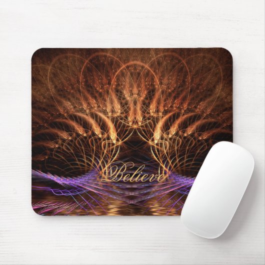 Glaube Fraktal Bühne Mousepad (Mit Mouse)