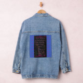 Glaube, Frauen, Schönheit Jeansjacke (Hangar)
